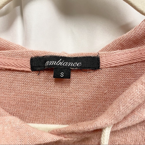 Dusty Rose Lightweight Hoodie - Picture 3 of 5
